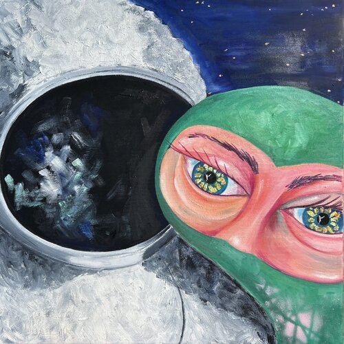 Selfie 1 van Susanna Gyalokay, Schilderij te koop op Singulart