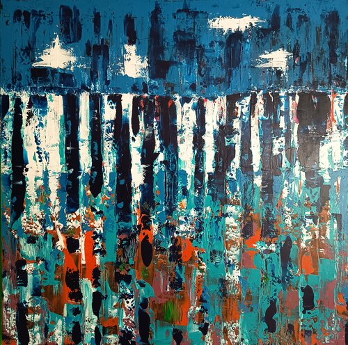 Over / Under Water di Sebastian Brand, Pittura in vendita su Singulart