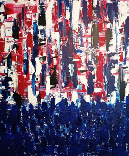 The Glitch van Sebastian Brand, Schilderij te koop op Singulart