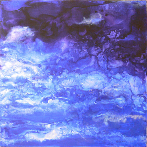 Die Nacht no.469 par Dagmar Wankowski, Peinture en vente sur Singulart