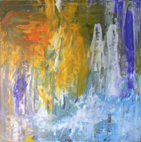 Fire & Ice no.230 par Dagmar Wankowski, Peinture en vente sur Singulart