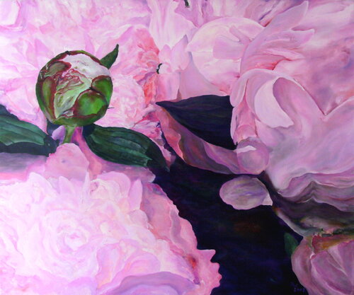 Peony no.34 de Dagmar Wankowski, Pintura a la venta en Singulart