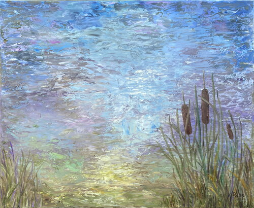 Pond no.622 par Dagmar Wankowski, Peinture en vente sur Singulart