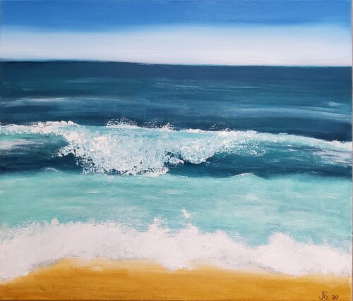 "Holiday mood " von Agnieszka Schmid, Malerei kaufen auf Singulart