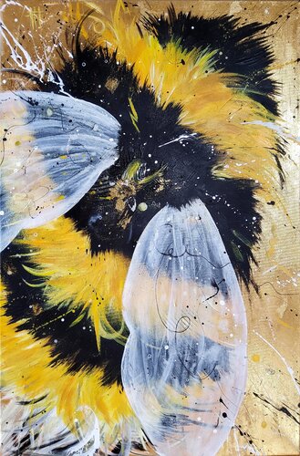 "Bourdon " de Agnieszka Schmid, Pintura a la venta en Singulart