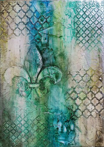 " LIS " par Agnieszka Schmid, Peinture en vente sur Singulart