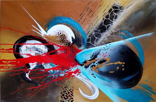 "Wild Music " von Agnieszka Schmid, Malerei kaufen auf Singulart