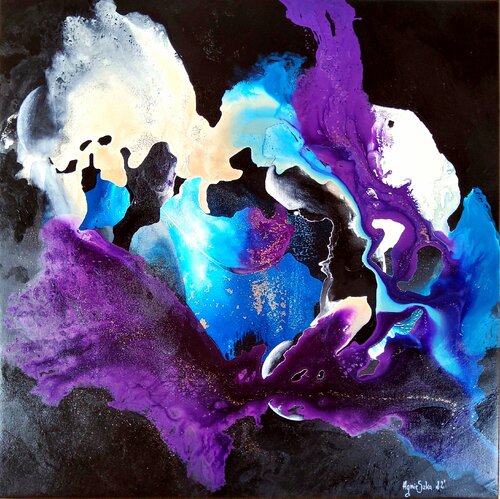 "Stars" van Agnieszka Schmid, Schilderij te koop op Singulart