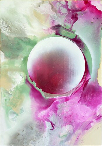 "My Universe " di Agnieszka Schmid, Pittura in vendita su Singulart