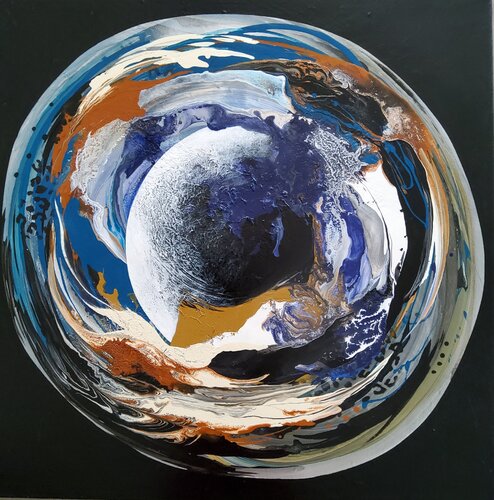 "Wild World " van Agnieszka Schmid, Schilderij te koop op Singulart
