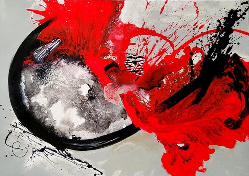 "Fighter" von Agnieszka Schmid, Malerei kaufen auf Singulart