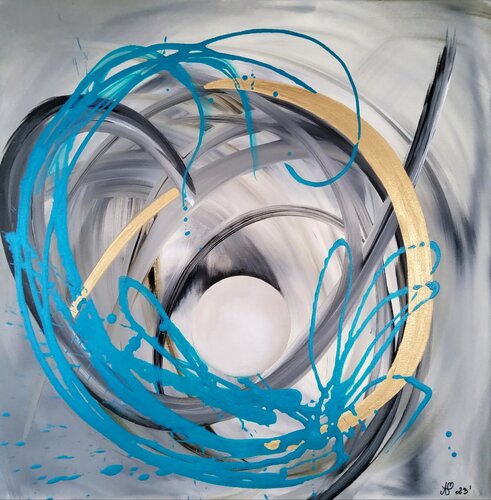 "... a pearl..." de Agnieszka Schmid, Pintura a la venta en Singulart