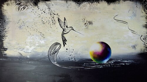 " SAFE WORLD  " von Agnieszka Schmid, Malerei kaufen auf Singulart