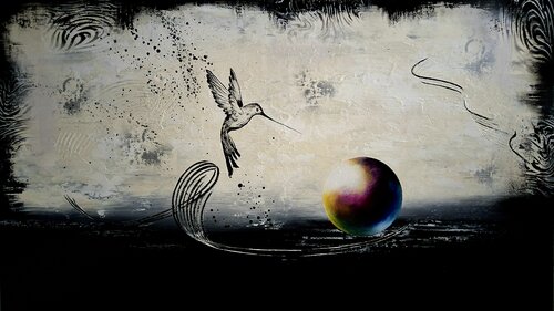 " SAFE WORLD  " van Agnieszka Schmid, Schilderij te koop op Singulart