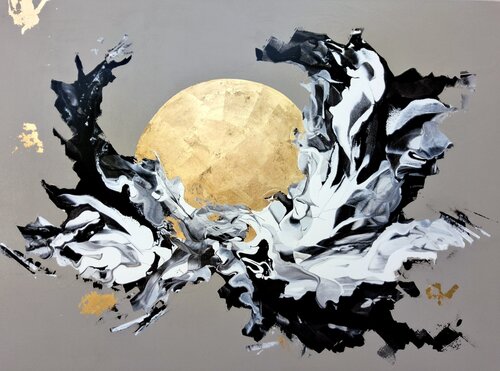 " SUNSET VIBES " by Agnieszka Schmid, 絵画 for Sale on Singulart