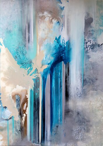"...feels like Heaven..." by Agnieszka Schmid, Painting for Sale on Singulart