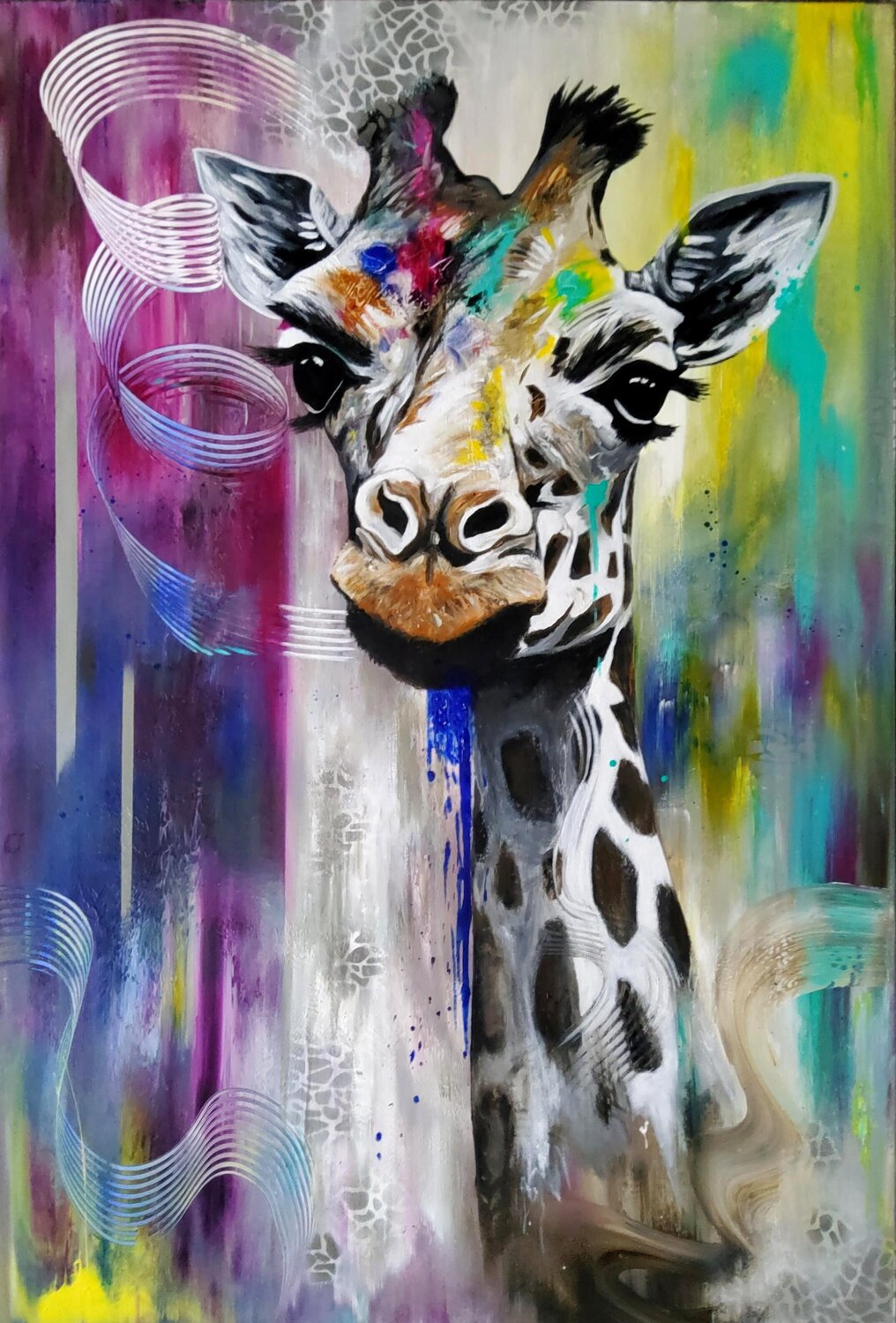 " Daisy ( Don't worry be happy  ) " Agnieszka Schmid