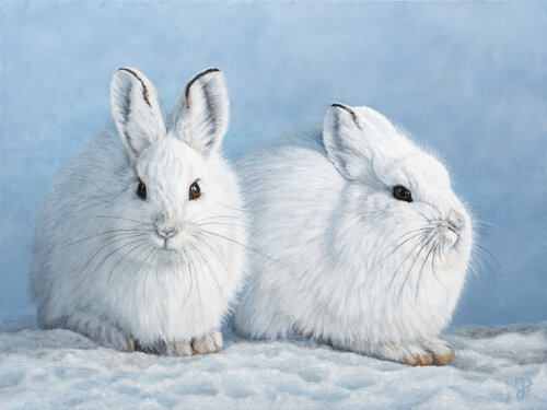 Schneegefährten by Isabeau Schmikowski, Painting for Sale on Singulart