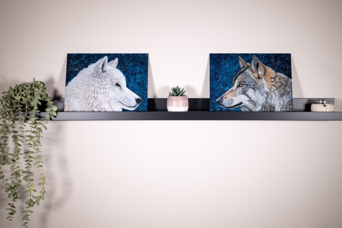 Wolfs Kollektion par Isabeau Schmikowski, Peinture en vente sur Singulart