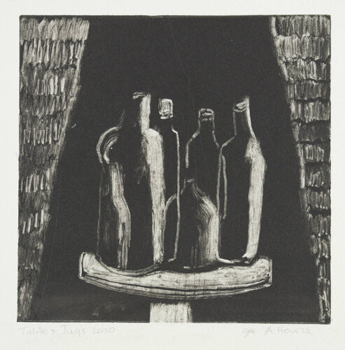 Table & Jugs von Ann Howie, Druck kaufen auf Singulart