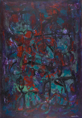 Untitled (Gestures in Crimson) von Arch Cuthbertson, Werk auf Papier kaufen auf Singulart