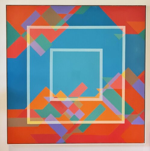 Untitled (Refracting Squares) di Arch Cuthbertson, Pittura in vendita su Singulart