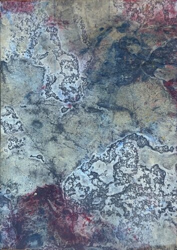 CRATÈRE par Marc Feld, Peinture en vente sur Singulart