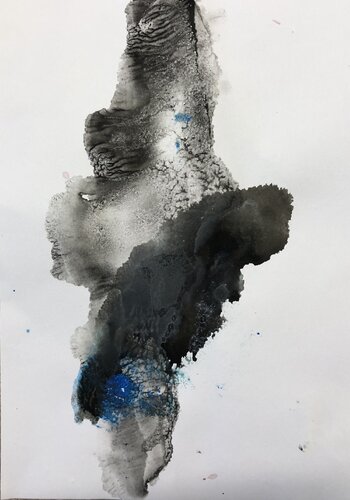 MÉMOIRE DU GIVRE 7 par Marc Feld, Peinture en vente sur Singulart