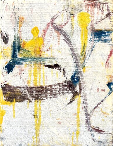IMPACT 7 - TANT QUE TU PEUX DANSER van Marc Feld, Schilderij te koop op Singulart