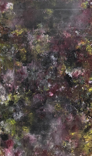 FLEUR DE BRAISE 2 di Marc Feld, Pittura in vendita su Singulart