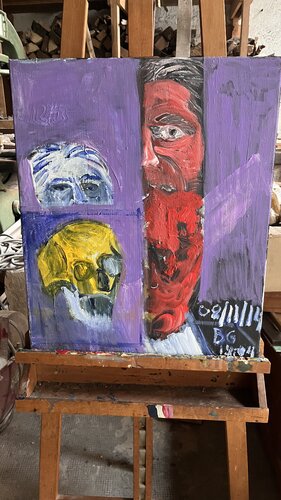 ST van Bruno des Grottes, Schilderij te koop op Singulart