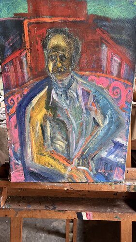 ST van Bruno des Grottes, Schilderij te koop op Singulart