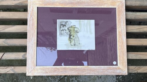 Taller by Bruno des Grottes, Drawing for Sale on Singulart