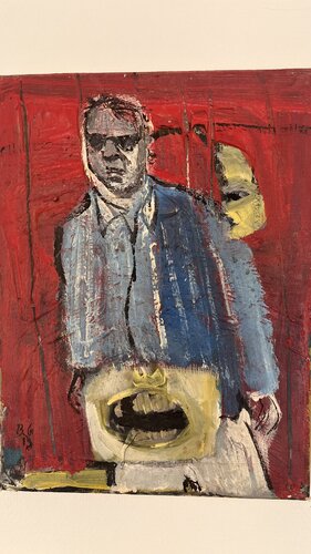 Paseo by Bruno des Grottes, Painting for Sale on Singulart