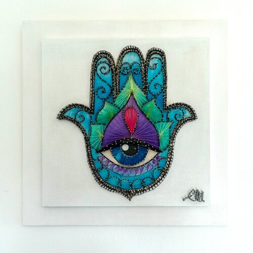 Mano di Fatima van Carla Maira, Schilderij te koop op Singulart