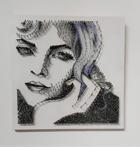 Ti ascolto van Carla Maira, Schilderij te koop op Singulart