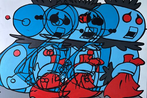 Always on duty von Mihai Marza, Malerei kaufen auf Singulart