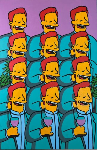 Anxiety 3000 de Mihai Marza, Pintura a la venta en Singulart