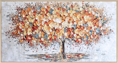 Terracotta Tangerine Tree van Lana Guise, Schilderij te koop op Singulart