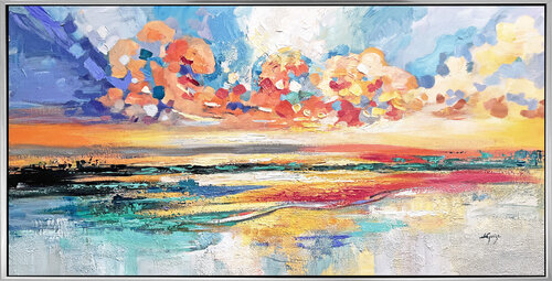 Paradise Sunset van Lana Guise, Schilderij te koop op Singulart