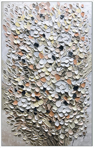 Soft Petal Breeze van Lana Guise, Schilderij te koop op Singulart