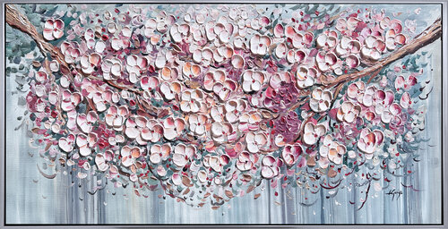 Cherry Blossom Tree van Lana Guise, Schilderij te koop op Singulart