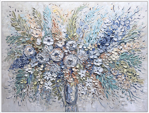 Celestial Bouquet van Lana Guise, Schilderij te koop op Singulart