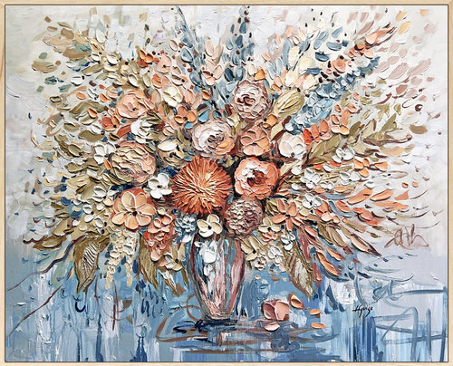 Peach Parfait van Lana Guise, Schilderij te koop op Singulart