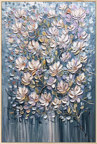 Golden Magnolia van Lana Guise, Schilderij te koop op Singulart