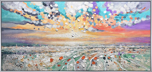 Where Dreams Touch Earth van Lana Guise, Schilderij te koop op Singulart