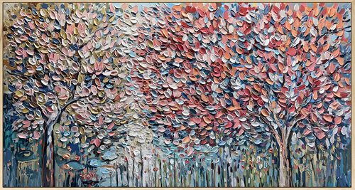 Blooming Together van Lana Guise, Schilderij te koop op Singulart