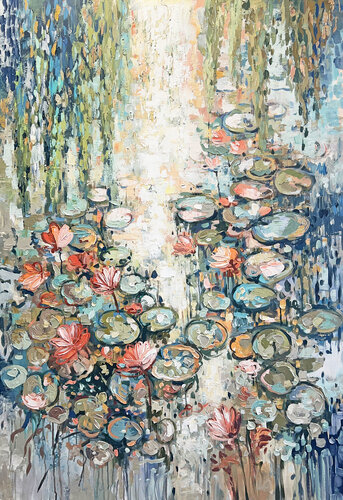 Melody of the Pond di Lana Guise, Pittura in vendita su Singulart