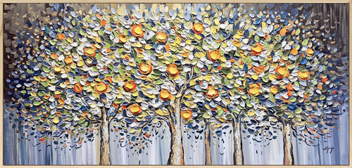 Citrus Bloom van Lana Guise, Schilderij te koop op Singulart