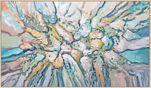 Echoes of Green van Lana Guise, Schilderij te koop op Singulart